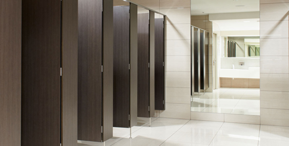 Featured Toilet Partition System