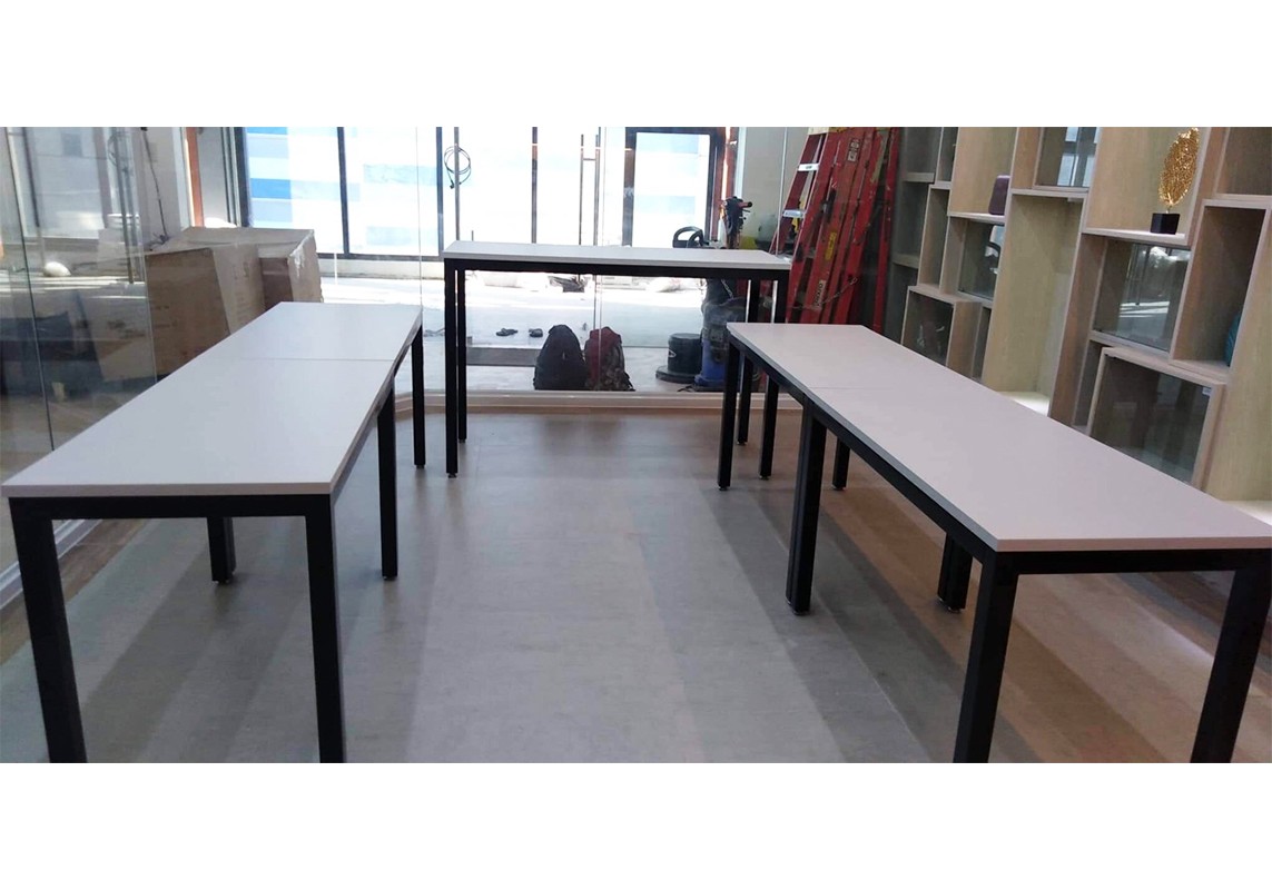 FMC Renal Care training tables and chairs