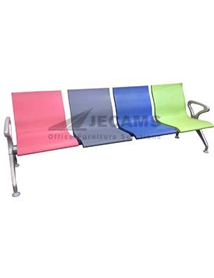 4-Seater Reception Gang Chair