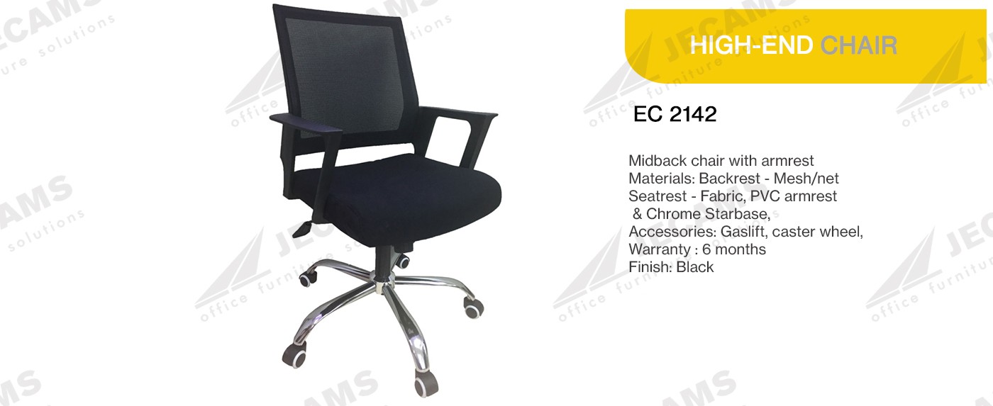 midback mesh chair