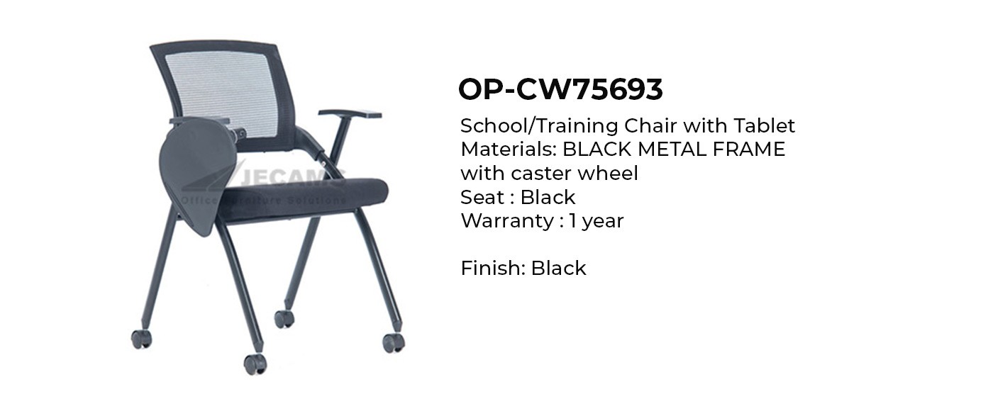wheeled school training chair