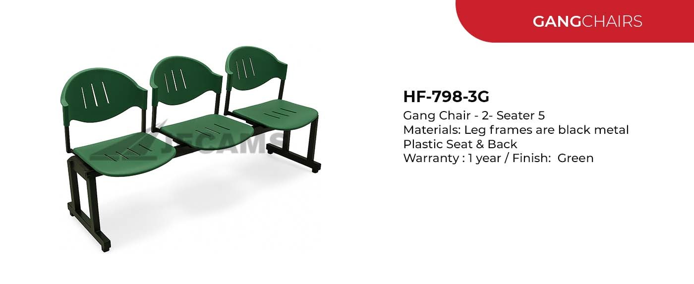 green gang chair