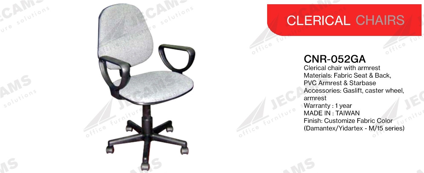 gray clerical chairs