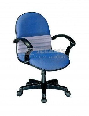 visitor chair with armrest 303 WA BLUE