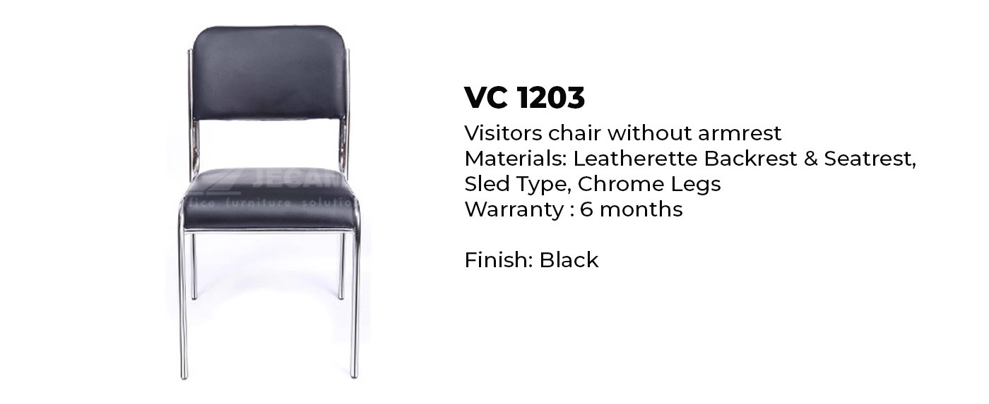 black premier office chair