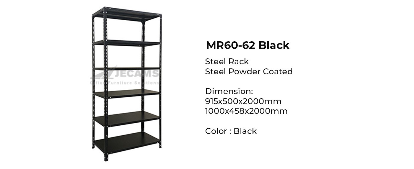 shelves rack black