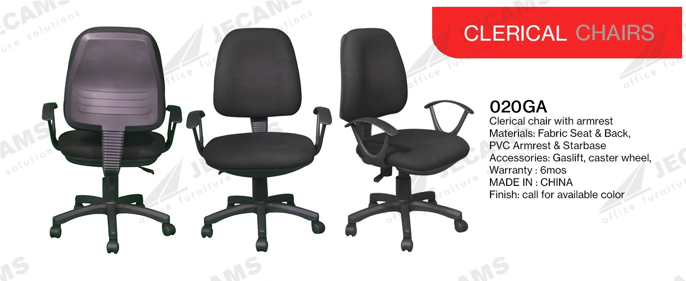 clerical chairs with armrest