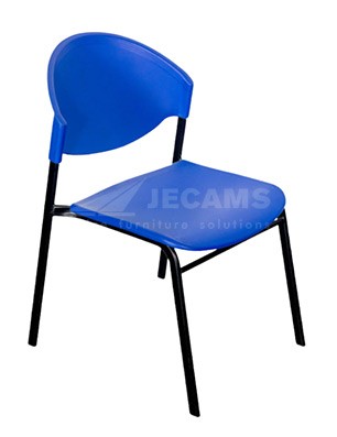 Blue Plastic Office Chair