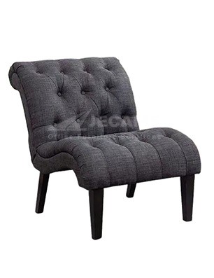 Dark Gray Accent Hotel Chair
