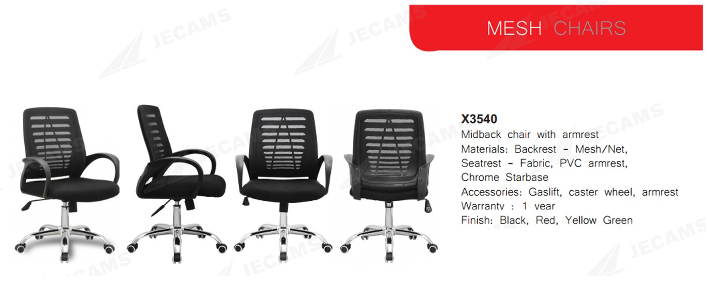 midback office chairs