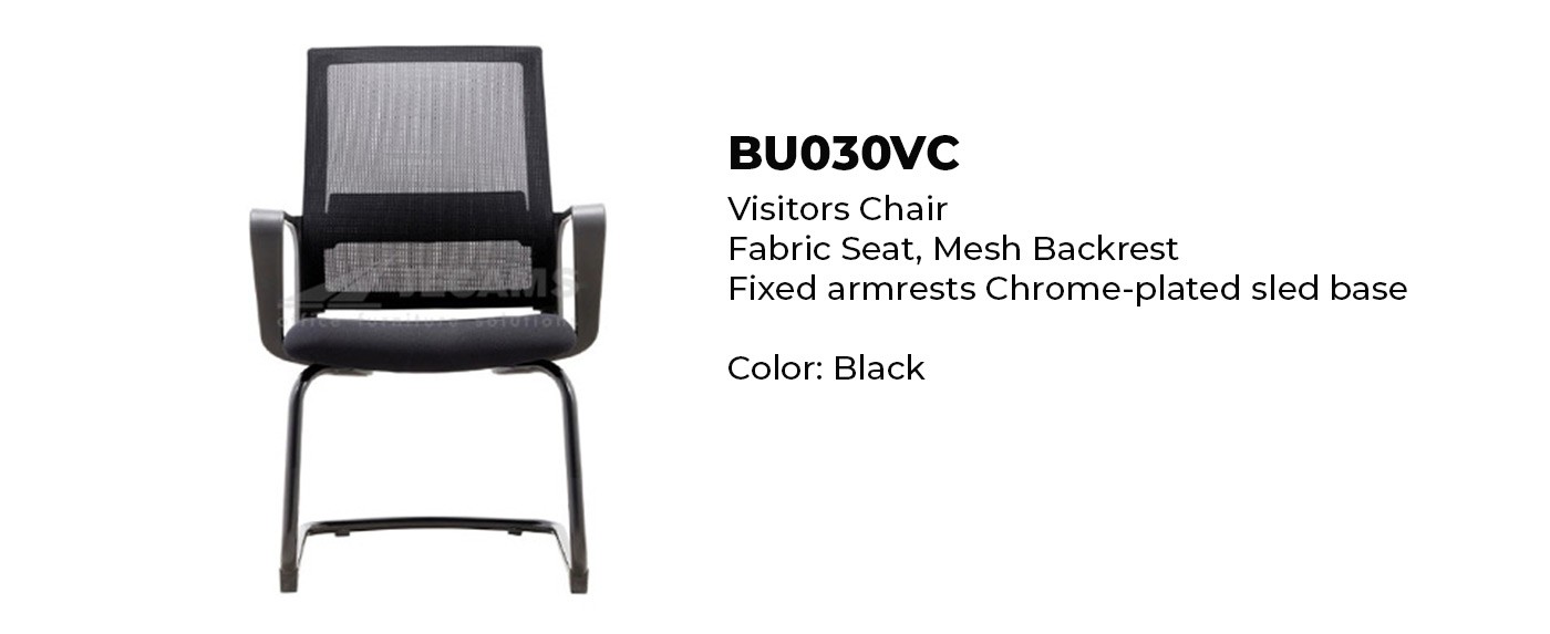 mesh back visitor chair