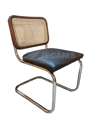 Chrome Legs Office Chair