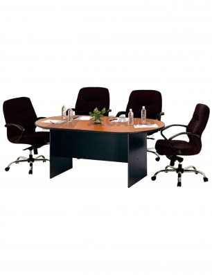 conference chair with table OFLOVB-Beech