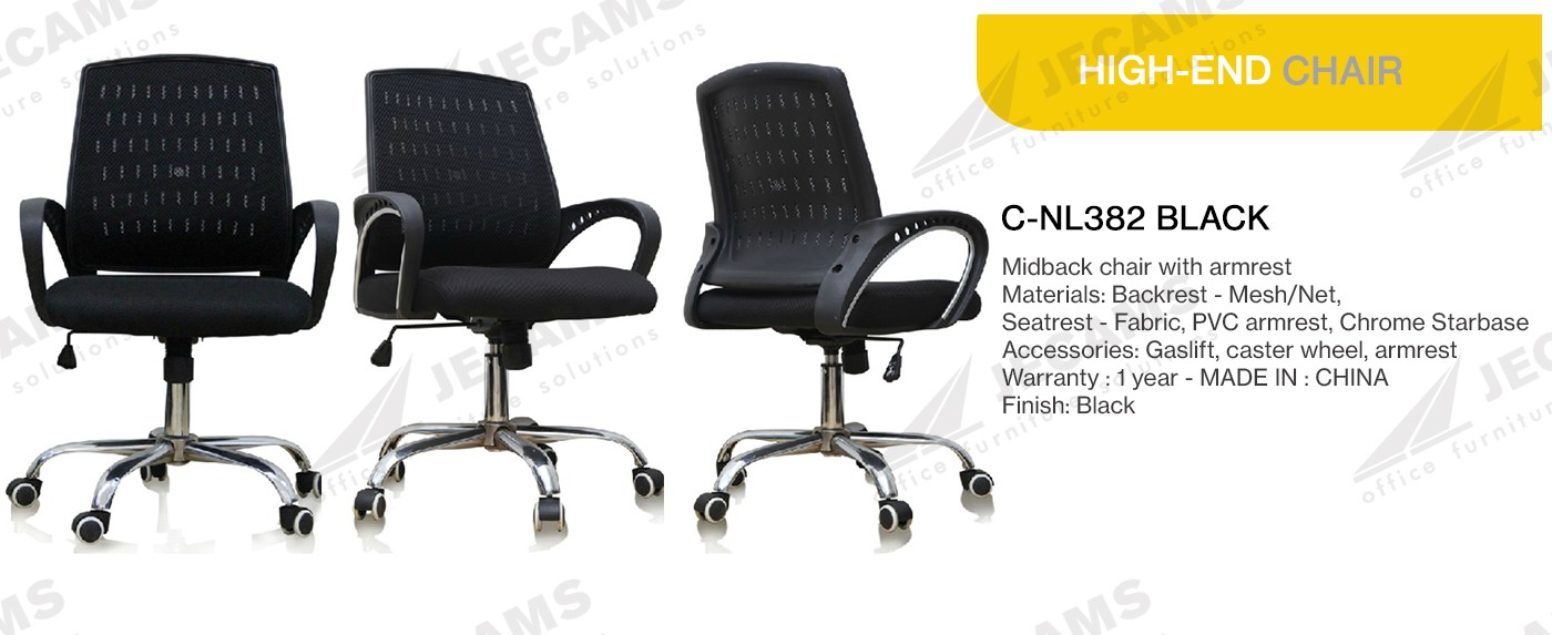 gaslift mesh chair