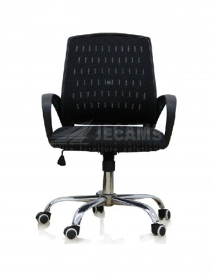 mesh seat office chair C NL382 BLACK