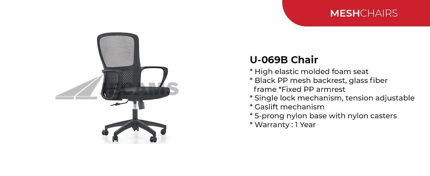 office chair mid back