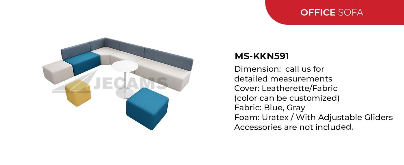 custom color office sofa