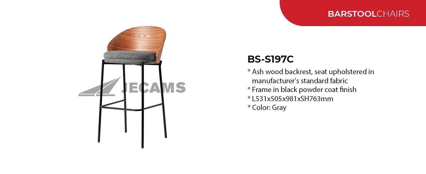 upholstered bar stool