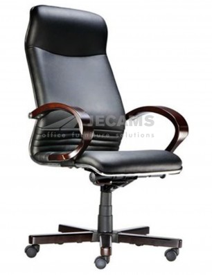 high back leather chair KC-1360KTG