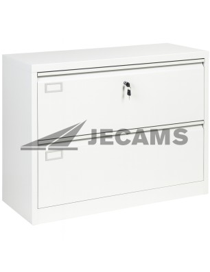 Steel 2-layer filing cabinet