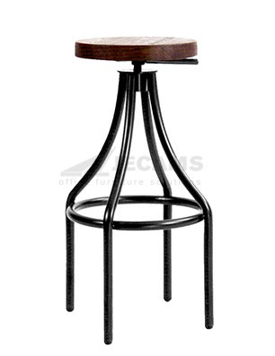 wood veneer bar stool