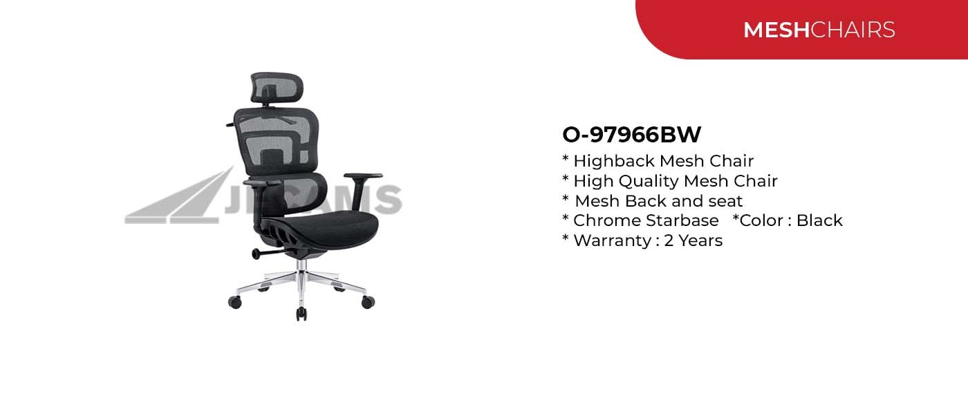 highback mesh chair