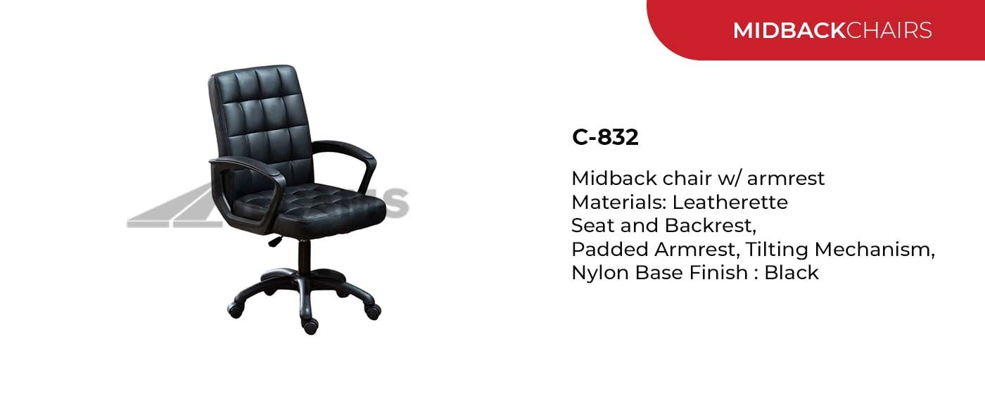 jecams inc midback office chair