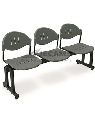 Plastic Seat Lobby Gang Chair