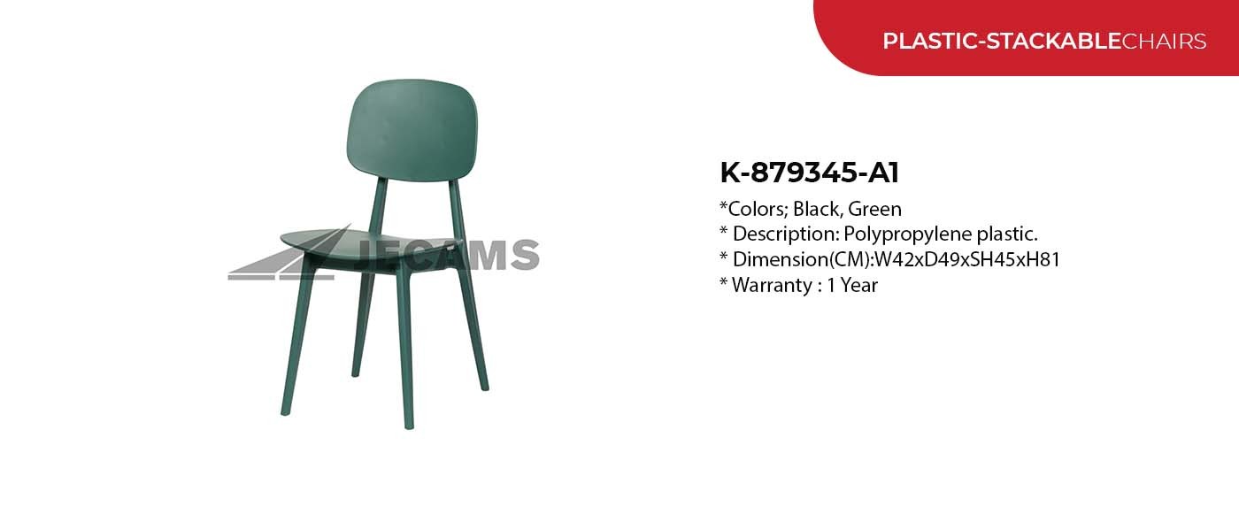 durable plastic stackable chair for sale