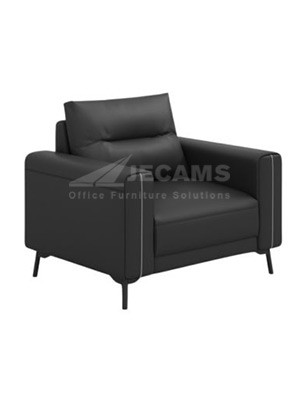single sofa chair black