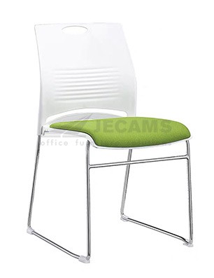 Visitor Chair With Chrome Legs