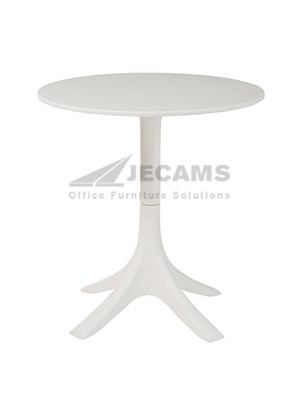 white center table