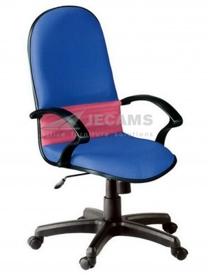 high back computer chair 603GAH BLUE PLUS PINK
