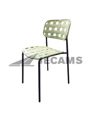 Plastic stackable chair for everyday use