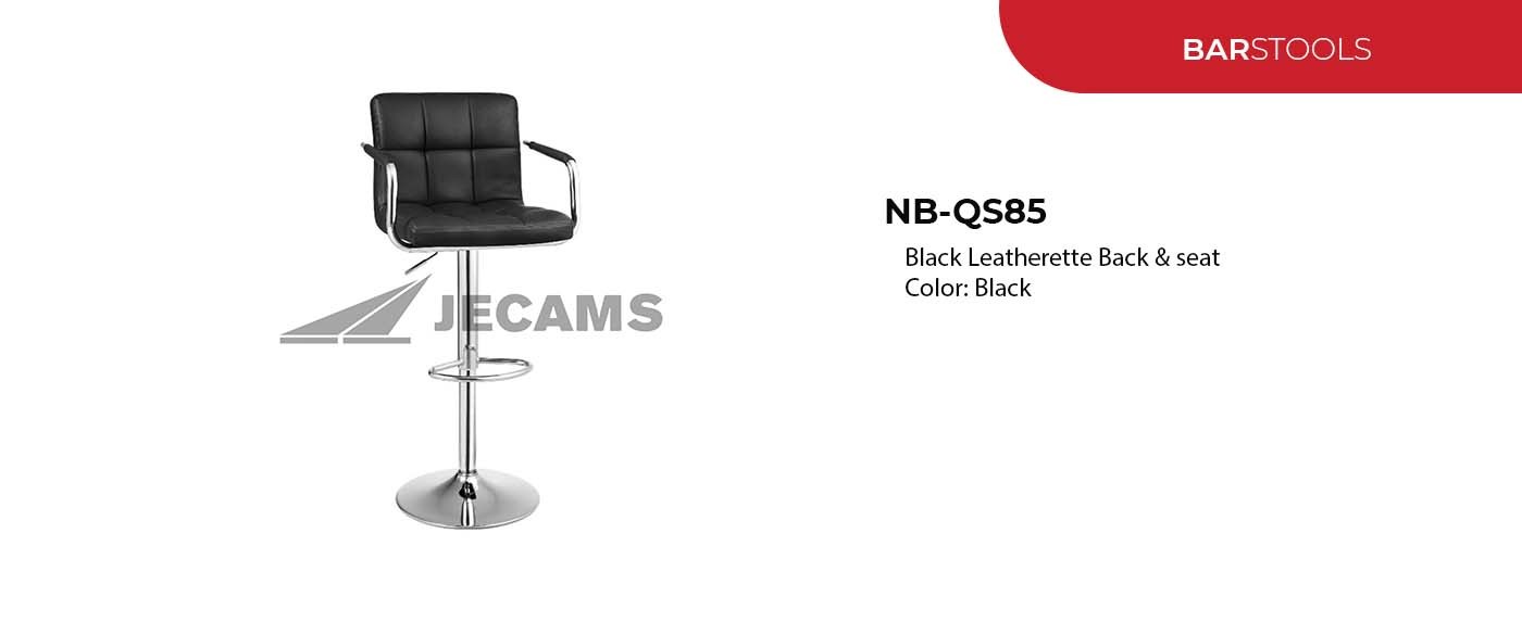 black rotating stool chair​