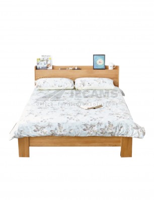 wooden bed frame design HBM 10079