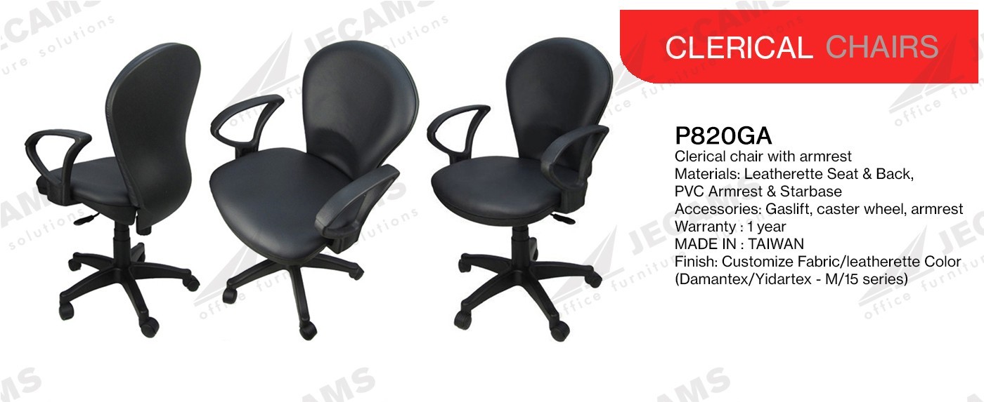 black leatherette chairs