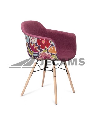 Beech wood frame home office chair