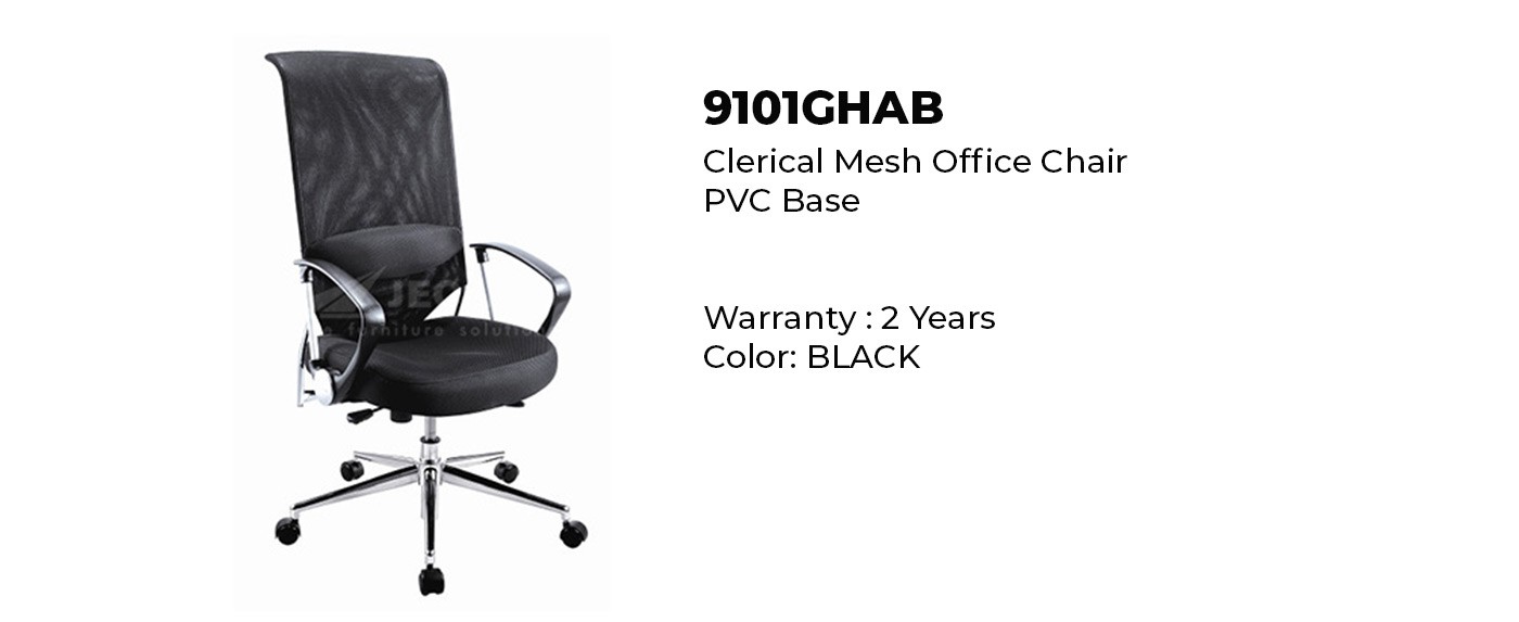 Black Mesh Office Chair Design