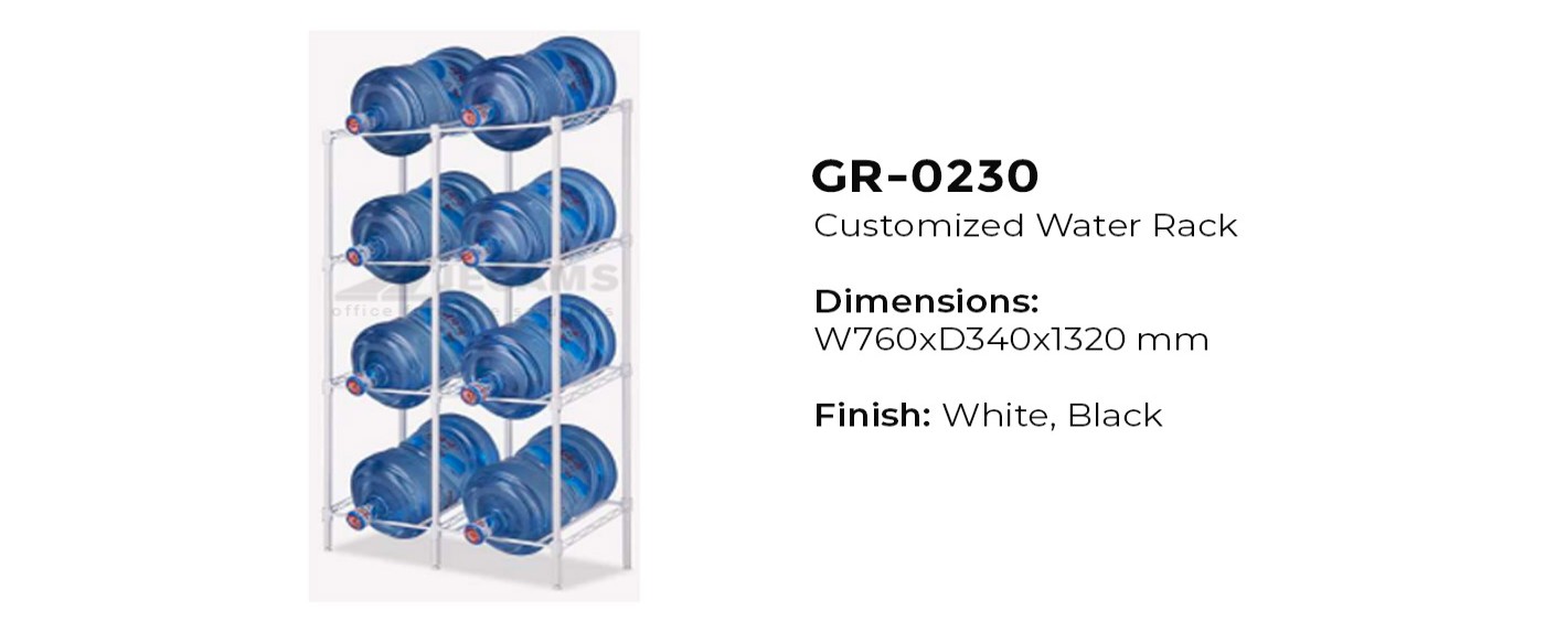 Water Gallon Rack