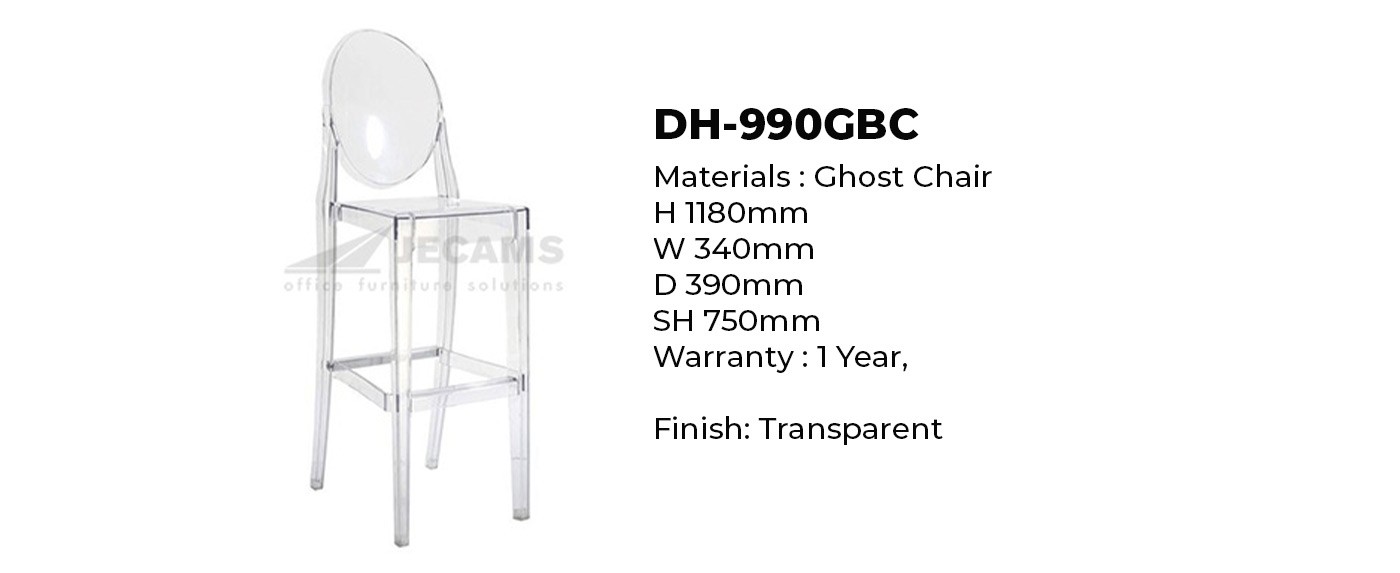 transparent stool