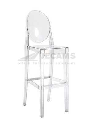 Transparent Bar Chair