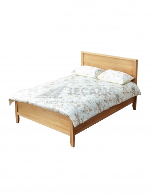 Oak Finish Mahogany Wooden Bed Frame, Wooden Single Bed Frame Philippines