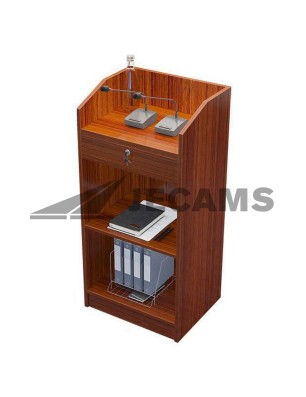 Podium stand ideal for corporate functions