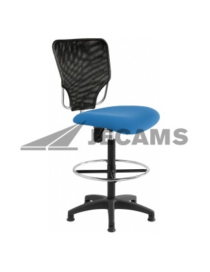 Fabric Seat Barstool