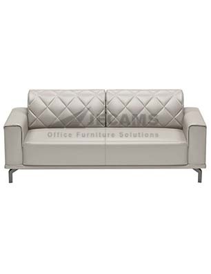 White Office Sofa 3-Seater