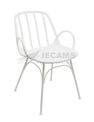Stylish White Plastic Chair