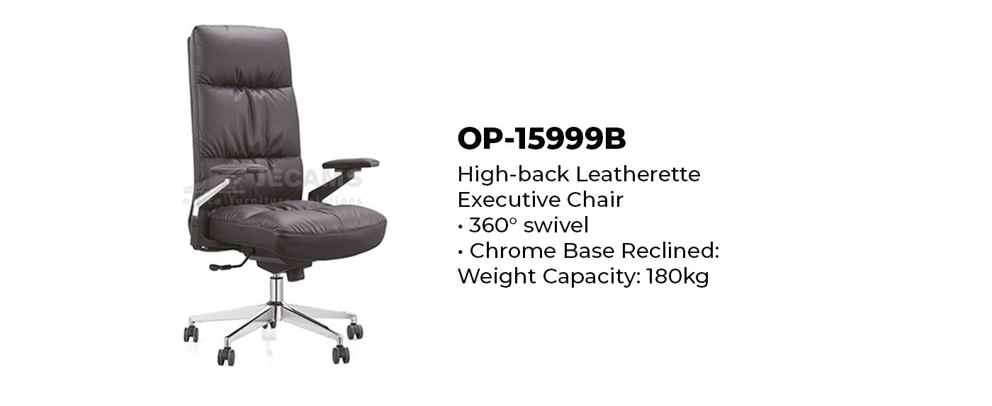 reclining highback office chair