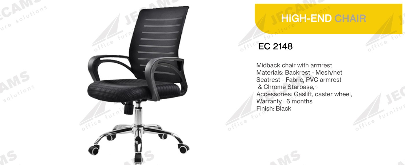 midback mesh chair