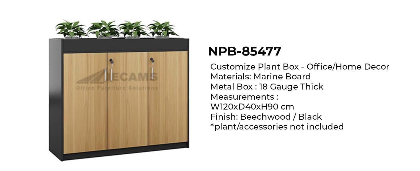 plant box for home office